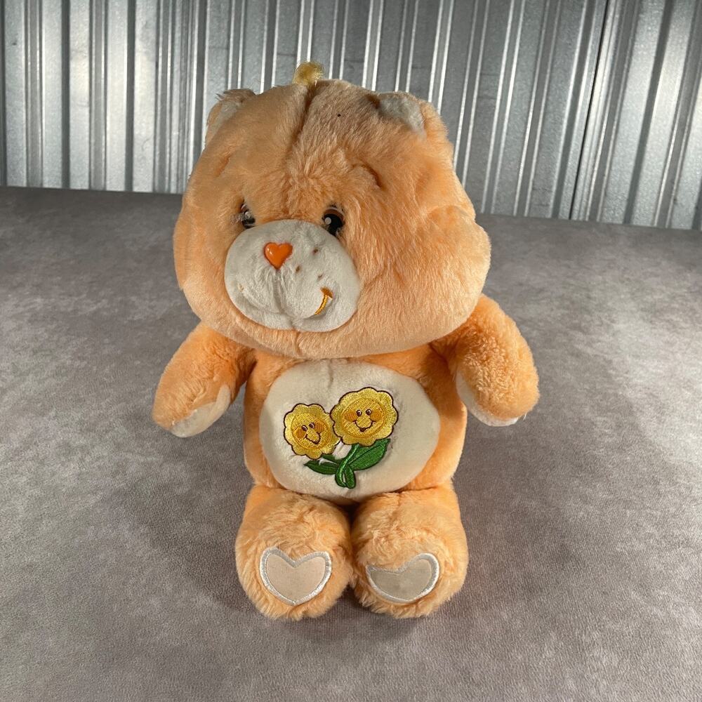 Care Bears Friend Bear Orange Plush Stuffed Animal Interactive 2003 Untested